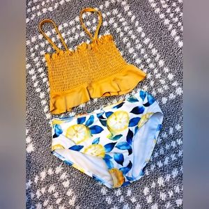 Girls Lemon Bikini